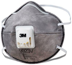 3M P2 Particulate, Vapours & Odours Respirator with valve (9923V) PK-10
