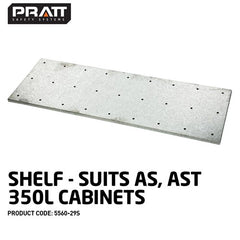 PRATT SHELF. SUITS AS, AST 350LTR CABINETS (5560-29S)