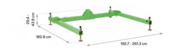 3M DBI-SALA 3 Piece Long Reach Davit Base High Capacity (8000105)