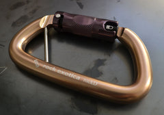 Rock Exotica rock D w/Lanyard Pin Auto-Lock - 30Kn