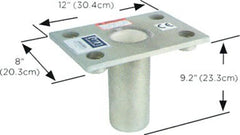 3M DBI Sala Capital Safety Flush Floor Mounted Sleeve - Stainless Steel (8512827)