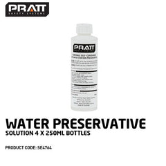 Pratt Water Preservative Solution Additive Box of 4 bottles (SE4764)