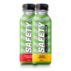 PREPD SAFETY Mango Smoothie Healthy Hydration Drink - 8 x 350ml Bottles (Strawberry Smoothie)