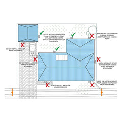 SafetyLink Fixed LadderLink Bracket 20-30 Degree (LADFX001-30)