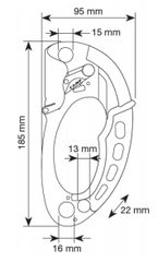 CAMP Turbo Hand BLACK Right