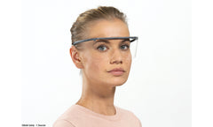 Bolle Eye Shields NINKA Large Kit Pack 100 Grey Frame + 100 Clear PET Lens (PSONINK010)