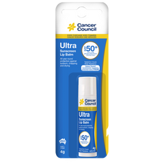 Aero Healthcare CANCER COUNCIL SPF50+ Ultra Lip Balm 4g