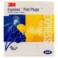 3M E-A-R Express Assorted Uncorded Earplugs Pillow Pack 100 pairs/box