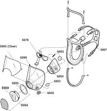3M Full Facepiece Lens Assembly (6898)