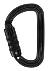 Petzl Black SM'D Triple Lock Aluminum Carabiner (M39ATLN)