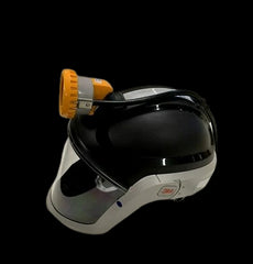 3M Versaflo CAPM-307C PAPR Helmet (Flame Resistant Face seal) with Cap Lamp Bracket, padded bag