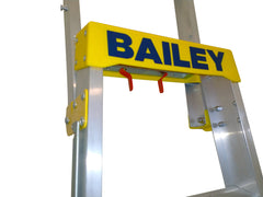 Bailey Ladders Pro Aluminium Dual Purpose 6 150kg Industrial Punchlock - 1.8m/3.2m