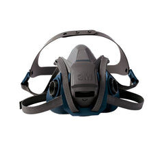 3M Medium Rugged Comfort Half Facepiece Respirator Quick Latch 6502QL