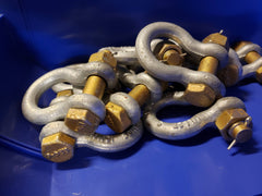 Grade S Safety Pin Bow Shackle 03.2T 16mm (503516)