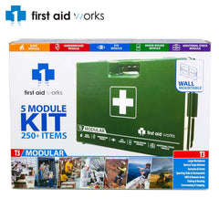 First Aid Works Modular Hard Case First Aid Kit T3 (FAWT3MH)