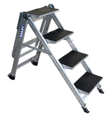 Bailey Ladders Stairway Ladder 4 Step with Safety Rail 150kg Industrial