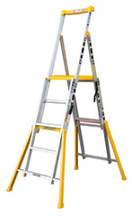 Bailey Ladders Adjustable Height Platform Step Ladder 3-6 170kg Industrial