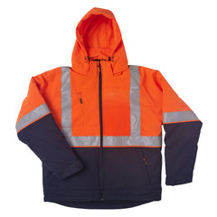 Brahma Cradle Mountain II D/N Padded Soft Shell Jacket (Orange/Navy)
