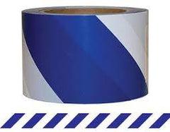 ProChoice Blue/White Hazard Tape 100m x 75mm (BW10075)
