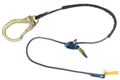 3M DBI-SALA Trigger X Tie-Back Adjustable Rope Positioning Lanyard - Single Mode 1234088, Blue, 10 ft, 1 EA/Case