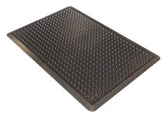 3M Safety-Walk Economy Safety Dome Mat Black 900mm x 1200mm x 14mm