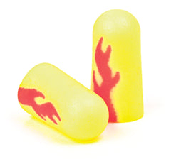 3M E-A-Rsoft Yellow Neon Blasts Uncorded Earplugs Poly Bag 200 pairs/box (312-1252)