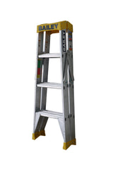 Bailey Ladders Pro Aluminium Double Sided4 150kg Industrial Punchlock - 1.2m