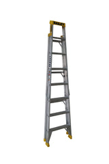 Bailey Ladders Pro Aluminium Leansafe 8 150kg Industrial Punchlock - 2.4m