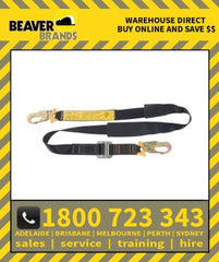 Beaver 1.5mtr Pole Strap Adjustable With 2 Double Action Hook (Bp02111.5)