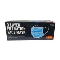 ProChoice Disposable Face Mask 3ply Blue (DFMB)