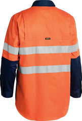 Bisley Taped Hi Vis Industrial Cool Vented Shirt