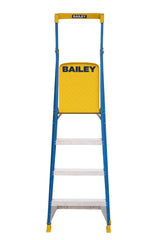 Bailey Ladders Heavy Duty Fibreglass P150-4 150kg Industrial Riveted - 1.2m