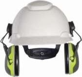 3M PELTOR Helmet Attached Earmuff X4P3GS, Includes E Attachment