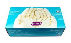 Securitex LP Exam Gloves (100 Medium) lightly powered