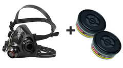 SMALL HONEYWELL NORTH 7700 Half Face Mask + A1E1 Filters N06575002L