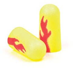 3M E-A-Rsoft Yellow Neon Blasts Uncorded Earplugs Poly Bag 200 pairs/box (312-1252)