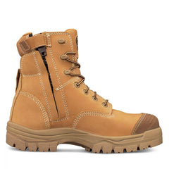 Oliver 150mm Wheat Zip Sided Safety Boots (45-632Z)