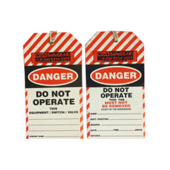 DANGER DO NOT OPERATE Tags - TAGTT 010 DGR Pk100