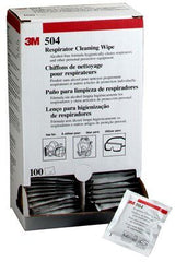 3M Respirator Cleaning Wipes (504) 100pk