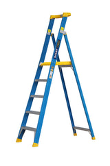 Bailey Ladders Heavy Duty Fibreglass P150-5 150kg Industrial Riveted - 1.5m