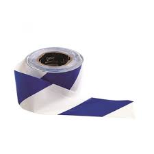 ProChoice Blue/White Hazard Tape 100m x 75mm (BW10075)