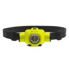 Intrinsically Safe Dual-Light USB Rechargeable Headlamp w/helmet mounts (LXPR-5553G)