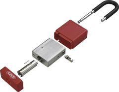 ABUS Safety Padlock Red - Keyed Alike - Pk 2