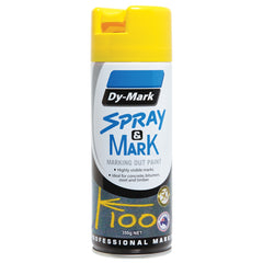 Dy-Mark Spray & Mark Inverted Spray (Yellow | Box of 12)