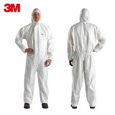 XL 3M Disposable Protective Coverall White Type 5/6 (4515)