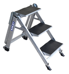 Bailey Ladders Stairway Ladder 3 Step with Safety Rail 150kg Industrial