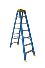 Bailey Ladders Pro Fibreglass Double Sided 7 150kg Industrial Punchlock - 2.1m