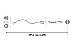 Petzl Tooleash Extendable Tool Tether (S049AA00)