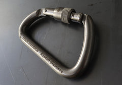 Rock Exotica Assault Stainless Steel Screw-Lock Carabiner - 30Kn