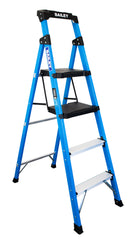 Bailey Ladders Industrial Twin Fibreglass Platform 4 Step